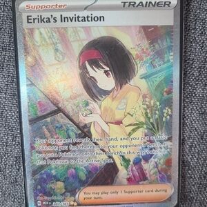 Erika's Invitation pokemon card